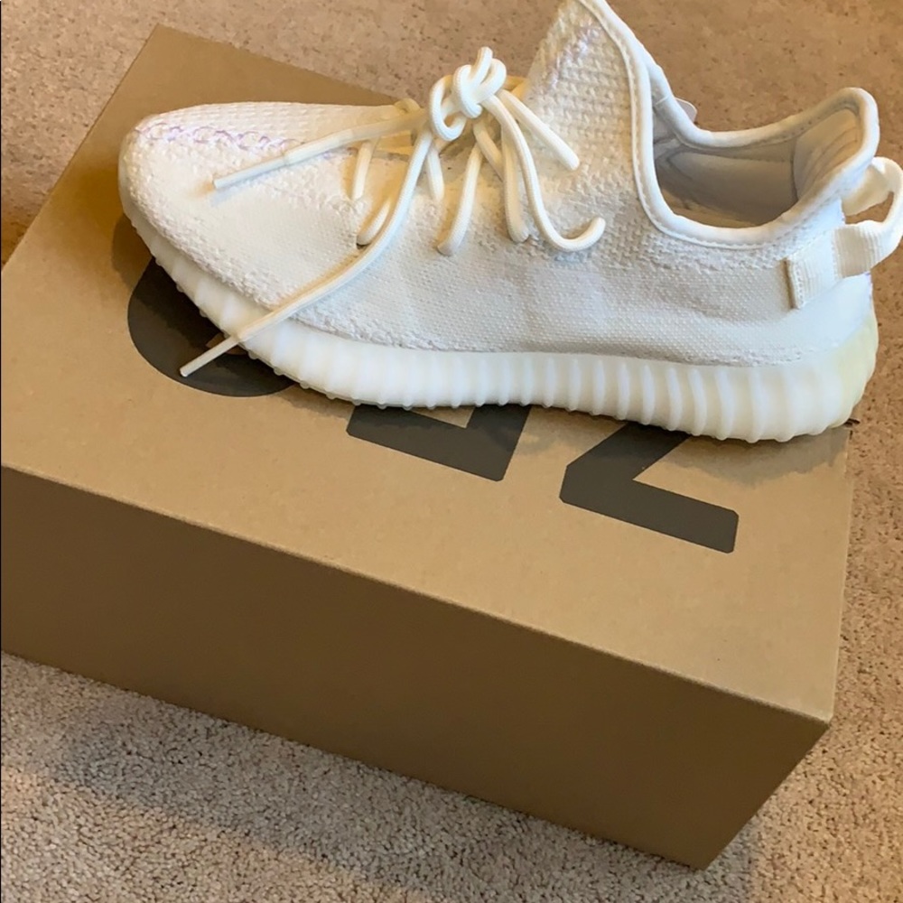 Authentic NWT white Yeezy Boost 350 v2
